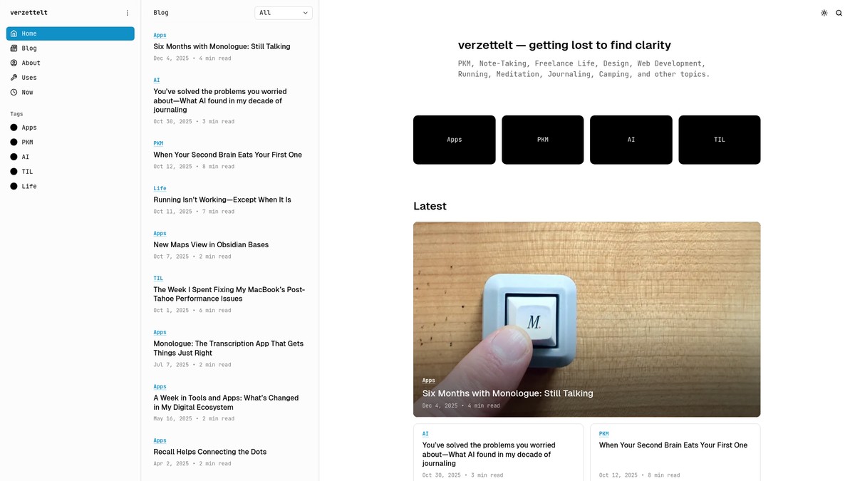 zettel.org screenshot