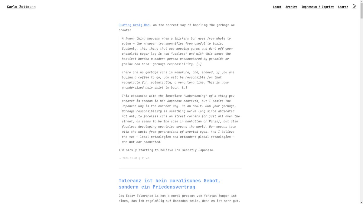 zottmann.org screenshot